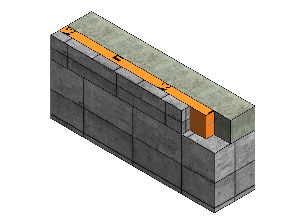 Утепление монолитных участков стен